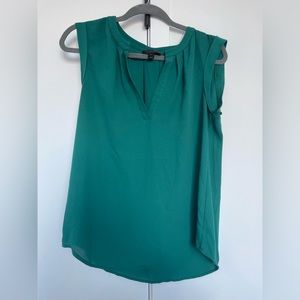 JCrew green sleeveless top